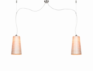 LAMPA WISZĄCA SAHARA PODWÓJNY ABAŻUR, ROZMIAR L GOOD&MOJO