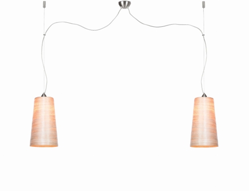 LAMPA WISZĄCA SAHARA PODWÓJNY ABAŻUR, ROZMIAR L GOOD&MOJO
