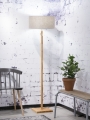 LAMPA PODŁOGOWA FUJI BAMBUSOWA PODSTAWA, LNIANY ABAŻUR, WIELE KOLORÓW	- IT'S ABOUT ROMI