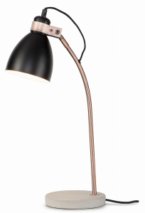 LAMPA STOŁOWA DENVER/T/B, CZARNA	- IT'S ABOUT ROMI