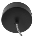 LAMPA WISZĄCA AMAZON, POJEDYNCZY ABAŻUR, CZARNA, ROZMIAR S  GOOD&MOJO