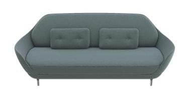 Sofa FAVN JH3 FRITZ HANSEN tapicerka DIVINA MELANGE