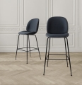 GUBI krzesło barowe całe tapicerowane  BEETLE STOOL cena od: