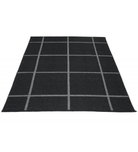 DYWAN ADA PAPPELINA - BLACK / GRANIT METALLIC