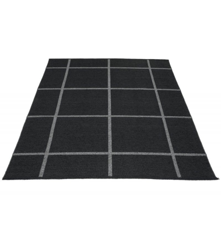 DYWAN ADA PAPPELINA - BLACK / GRANIT METALLIC