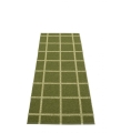 CHODNIK ADA PAPPELINA - DARK OLIVE / OLIVE METALLIC, 70 X 100 CM
