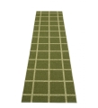 CHODNIK ADA PAPPELINA - DARK OLIVE / OLIVE METALLIC, 70 X 100 CM