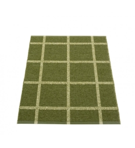CHODNIK ADA PAPPELINA - DARK OLIVE / OLIVE METALLIC, 70 X 100 CM