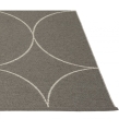 DYWAN BOO PAPPELINA - CHARCOAL / LINEN