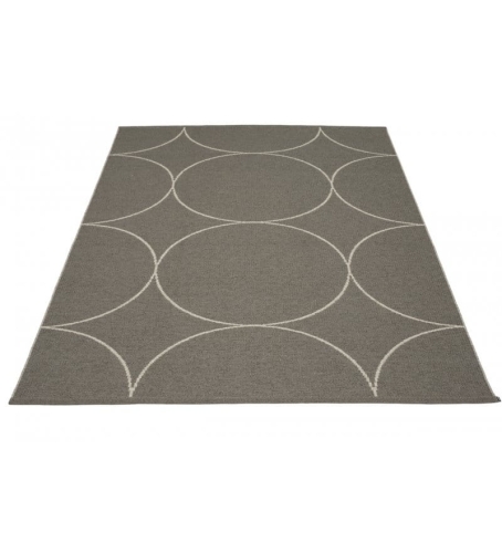 DYWAN BOO PAPPELINA - CHARCOAL / LINEN