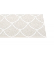 CHODNIK KOTTE PAPPELINA - FOSSIL GREY / WHITE, RÓŻNE ROZMIARY