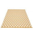 DYWAN DANA PAPPELINA - OCHRE / BEIGE / VANILLA