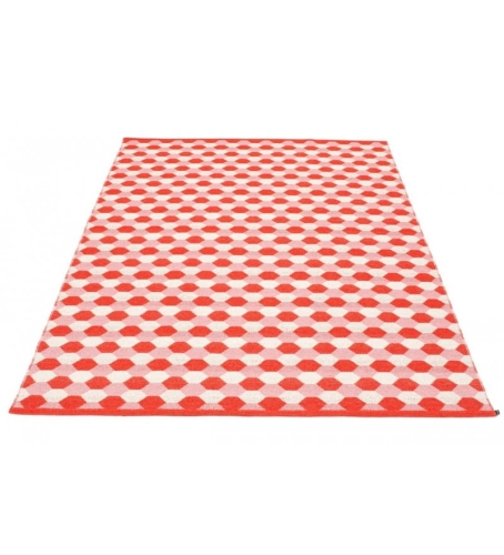 DYWAN DANA PAPPELINA - CORAL RED / PIGLET / VANILLA