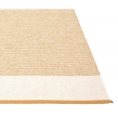 DYWAN EDIT PAPPELINA - OCHRE / VANILLA / BEIGE METALLIC, RÓŻNE ROZMIARY