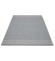 DYWAN EDIT PAPPELINA - GRANIT / GREY / GREY METALLIC, RÓŻNE ROZMIARY