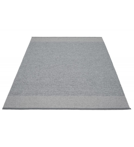 DYWAN EDIT PAPPELINA - GRANIT / GREY / GREY METALLIC, RÓŻNE ROZMIARY