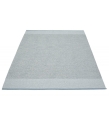 DYWAN EDIT PAPPELINA - DOVE BLUE / BLUE FOG / STONE METALLIC / 230X320CM