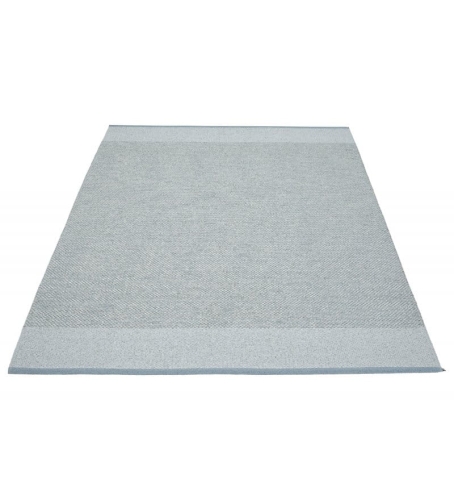 DYWAN EDIT PAPPELINA - DOVE BLUE / BLUE FOG / STONE METALLIC / 230X320CM