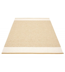 DYWAN EDIT PAPPELINA - OCHRE / VANILLA / BEIGE METALLIC / 230X320CM