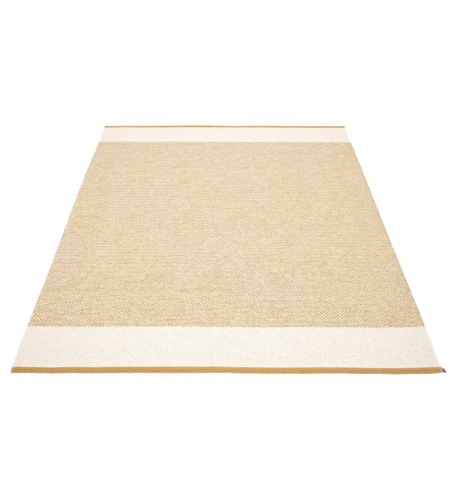 DYWAN EDIT PAPPELINA - OCHRE / VANILLA / BEIGE METALLIC / 230X320CM