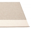 DYWAN EDIT PAPPELINA - MUD / VANILLA / LINEN METALLIC / 230X320CM