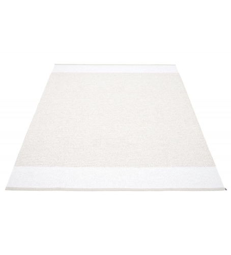DYWAN EDIT PAPPELINA - FOSSIL GREY / WHITE / WHITE METALLIC / 230X320CM