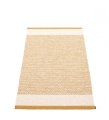 CHODNIK EDIT PAPPELINA - OCHRE / VANILLA / BEIGE METALLIC, RÓŻNE ROZMIARY
