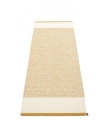 CHODNIK EDIT PAPPELINA - OCHRE / VANILLA / BEIGE METALLIC, RÓŻNE ROZMIARY