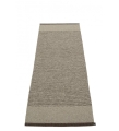CHODNIK EDIT PAPPELINA - DARK BROWN / DARK LINEN / LINEN METALLIC, RÓŻNE ROZMIARY