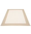 DYWAN ILDA PAPPELINA - BEIGE / VANILLA, RÓŻNE ROZMIARY
