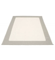DYWAN ILDA PAPPELINA - WARM GREY / VANILLA, RÓŻNE ROZMIARY