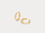 Kolczyki Złote Lucid Dream Hoops Bjørg 
