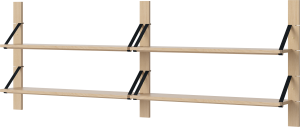 Półka system modułowy STRAP LIVING 06 dąb bielony Bolia różne warianty 