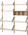 System modułowy STRAP LIVING 05 dąb bielony Bolia różne warianty  