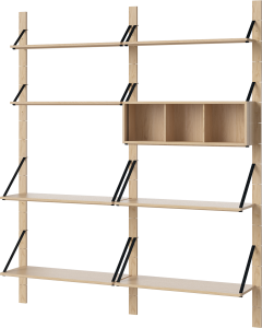 System modułowy STRAP LIVING 05 dąb bielony Bolia różne warianty  