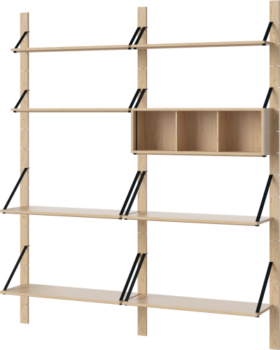 System modułowy STRAP LIVING 05 dąb bielony Bolia różne warianty  