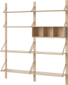 System modułowy STRAP LIVING 05 dąb bielony Bolia różne warianty  