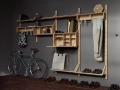 System modułowy STRAP LIVING 05 dąb bielony Bolia różne warianty  