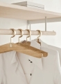 Regał ROD model 18 czarne szkło Bolia różne warianty 