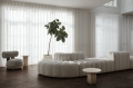 Fotel HIPPO LOUNGE dąb naturalny Norr 11