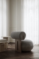 Fotel HIPPO LOUNGE dąb naturalny Norr 11