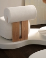 Fotel HIPPO LOUNGE dąb naturalny Norr 11