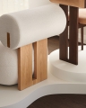 Fotel HIPPO LOUNGE dąb naturalny Norr 11