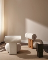 Fotel HIPPO LOUNGE dąb naturalny Norr 11
