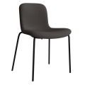 Krzesło tapicerowane LANGUE SOFT STEEL NORR 11 różne warianty