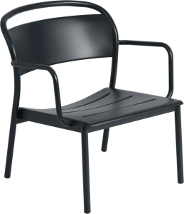 Fotel Linear Steel Lounge MUUTO różne warianty