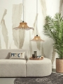 Lampa Wisząca Ibiza S 50XH.15 Czarna Naturalna GOOD&MOJO