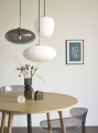 Lampa Wisząca Reflect Ellipse Ø40 Grey Hubsch