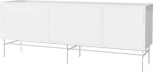 Szafka CASE L 35 biały korpus / biała podstawa BOLIA