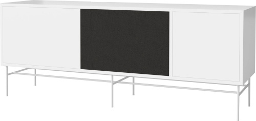 Szafka CASE L 35 biały korpus / biała podstawa BOLIA